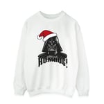 Star Wars Mens Episode IV: A New Hope Darth Vader Humbug Sweatshirt White XL