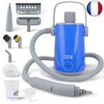 LEBENLANG Nettoyeur Vapeur à Main 1000 W - Réservoir 300 ml & 10 Accessoires I