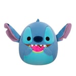 Squishmallows SQDI00749 Stitch avec pastèque 35 cm, Peluche Officielle Jazwares, Doudou Super Doux