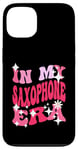 Coque pour iPhone 13 In My Saxophone Era Music Band pour femmes et enfants