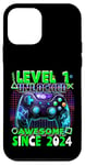 Coque pour iPhone 12 mini 1e anniversaire Gamer 1 ans Jeu vidéo Anniversaire Gamer Garçons