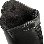 HKM Valencia Teddy Botte d'équitation Mixte, Noir, 42