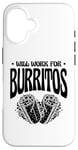 Coque pour iPhone 16 Burrito King Burritos Cuisine mexicaine Cinco De Mayo