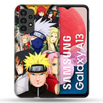 Cokitec Coque pour Samsung Galaxy A13 / A04S Manga Naruto Team Multicolore