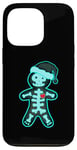 iPhone 13 Pro X-Ray Gingerbread Man Skeleton Christmas Nurse Xray Tech Case