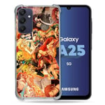 Cokitec Coque Renforcée pour Samsung Galaxy A25 5G Manga One Piece Nakama