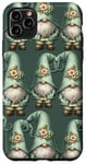 Coque pour iPhone 11 Pro Max Green Spring Gnomes For Women And Girls Unique Easter Gnome