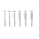 Brosse métallique d'alésage en acier inoxydable,fil torsadé,livres avec poignée,tige hexagonale de pour perceuse électrique,tournevis à percussion - Type Nylon Brush-19MM-1pc