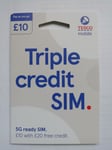 VIP MEMORABLE NUMBER 07*95 02 04 05 TESCO PAYG 5G TRICUT SIM CARD NB ZERO CREDIT