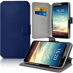 KARYLAX Seluxion - Housse Etui Porte-Carte Support Universel L Couleur Noir pour Smartphone Alcatel Pop 4-6"