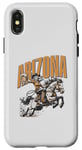 Coque pour iPhone X/XS Arizona Rodeo Girl Beer Horse Cowgirl