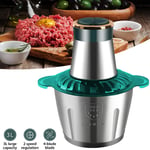 3L ELECTRIC CHOPPER FOOD PROCESSOR MULTI BLENDER MEAT FRUIT VEGETABLE MIXER