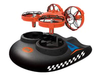 Amewi - Trix 3-In-1 Drone, Hovercraft - Orange