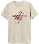 A Nightmare On Elm Street Men's Uxnimamts001 T-Shirt, Natural, XS