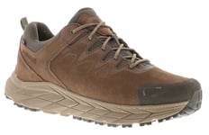 Karrimor Mens Walking Trainers Boots Goshawk Low WT Leather Lace Up gunsmoke - Brown - Size UK 10