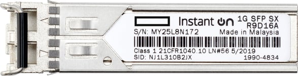 HPE Networking IO 1G SFP LC SX 500m MMF lähetinvastaanotin