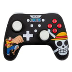 One Piece Nintendo Switch Pro Controller - Black With Luffy design