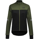 GOREWEAR Phantom Jacket Womens, Black/Utility Green, 36