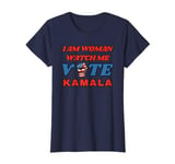 I am Woman Watch Me Vote Kamala Harris in 2024 Election T-Shirt