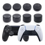 8st PS5 Gamepad Tummen Stick Grip Cap Joystick Extra högt cover