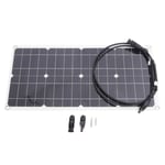 Panneau solaire Flexible 25W 16V, chargeur Portable monocristallin pour camping-car, Yachts, Batteries de voiture 12V