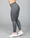 Reebok Lux Tights - Dark Grey Heather - L