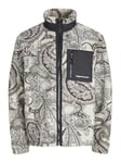 JACK & JONES Manteau en Peluche Manteau en polarie Silver Birch M Silver Birch M