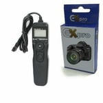 Ex-Pro® RC-1000S RC-1000L Timer Remote Shutter Release LCD Minolta DiMAGE 7Hi 7i