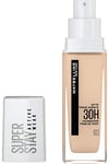 Maybelline New-York - Fond de Teint Liquide Longue Tenue, Sans Transfert, Haute Couvrance - Superstay Active Wear 30h - Teinte : Ivoire Claire (03) - Contenance : 30 ml