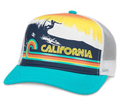 California Riptide Valin Casquette snapback pour homme Blanc/bleu chlore Taille S/S