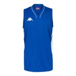 Kappa Cairo Maillot de Basket-Ball Homme, Blue, FR : Taille Unique (Taille Fabricant : 6Y)