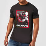 Avengers Endgame Ant-Man Poster Men's T-Shirt - Black - 4XL