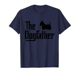 The Dog Father, Scottish Terrier Lover, Best Dog Daddy Ever T-Shirt