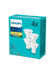 Philips LED-lyspære Spot PAR16 4.7W/827 (50W) 36° 4-pack GU10