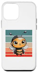 Coque pour iPhone 12 mini Antennes de casque de dessin animé mignon Bumblebee ailes