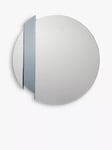 Där Yulia Round Wall Mirror, 50cm, Clear/Smoke