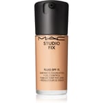 MAC Cosmetics Studio Fix Fluid SPF 15 24HR Matte Foundation + Oil Control mattifying foundation SPF 15 shade C4 30 ml