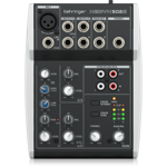 Behringer XENYX 502S 5 input mixer w/USB Streaming interface