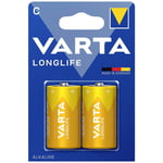 Varta LONGLIFE C Bli 2 Pile LR14 (C) alcaline(s) 7600 mAh 1.5 V 2 pc(s)