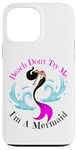 Coque pour iPhone 13 Pro Max Beach Don't Try Me I'm A Mermaid Funny Black Sirmaids Women