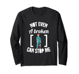 Broken Bones And Witty Puns Collection Long Sleeve T-Shirt