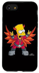 Coque pour iPhone SE (2020) / 7 / 8 Les Simpsons Bart Simpson Bands affiliés à Satan