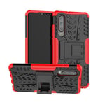 huawei Huawei P30 Heavy Duty Case Red