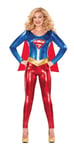 Rubies Adult Supergirl Catsuit DC Comics Superhero Halloween Costume 820189