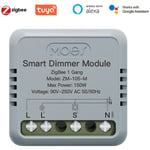 Lifcausal - Module de commutation intelligent Tuya ZigBee, domotique portable, disjoncteur à monter soi-même, contrôle de synchronisation,