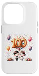 iPhone 14 Pro 100 Days of Love Celebration Milestone Couple Keepsake Case