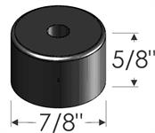 Steele Rubber Products 34-0454-71 dörrstopp gummi