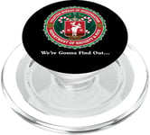 Christmas Yuletide Holiday Bureau of Investigation Deer Seal PopSockets PopGrip for MagSafe