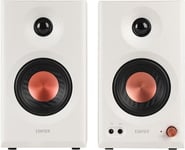 Enceintes connectées Hi-Fi Edifier MR3 Blanc vendues par paire