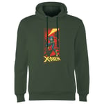 X-Men Cyclops Energy Beam Hoodie - Green - L - Vert Citron